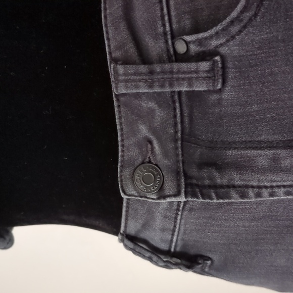 Rachel Roy stretchy skinny jeans washed black size 4/28 - Picture 3 of 5